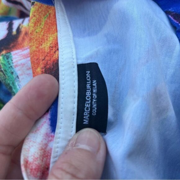 Marcelo Burton County of Milan shirt size Xl wearable art designer quiet luxury - Picture 4 of 5